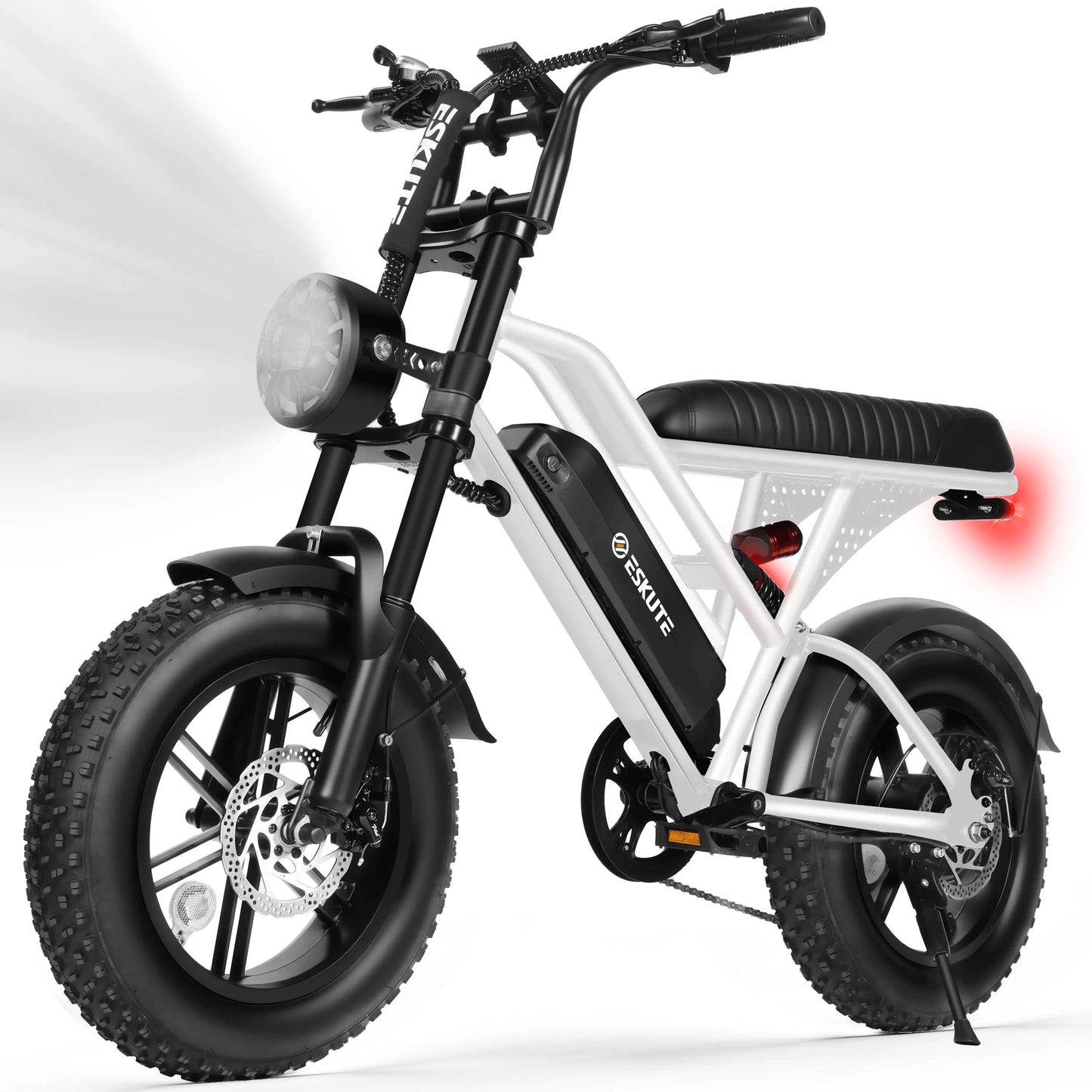 Eskute V100 Electric Dirt Bike 48V Dual Suspension E Bike