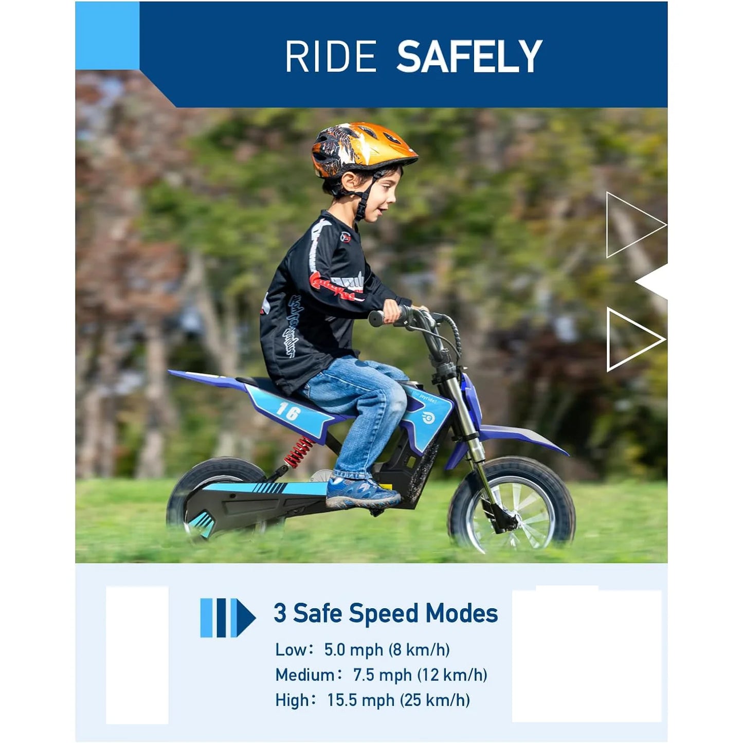 Hiboy Kids Electric Dirt Bike Motorcycle With Extended Battery Life