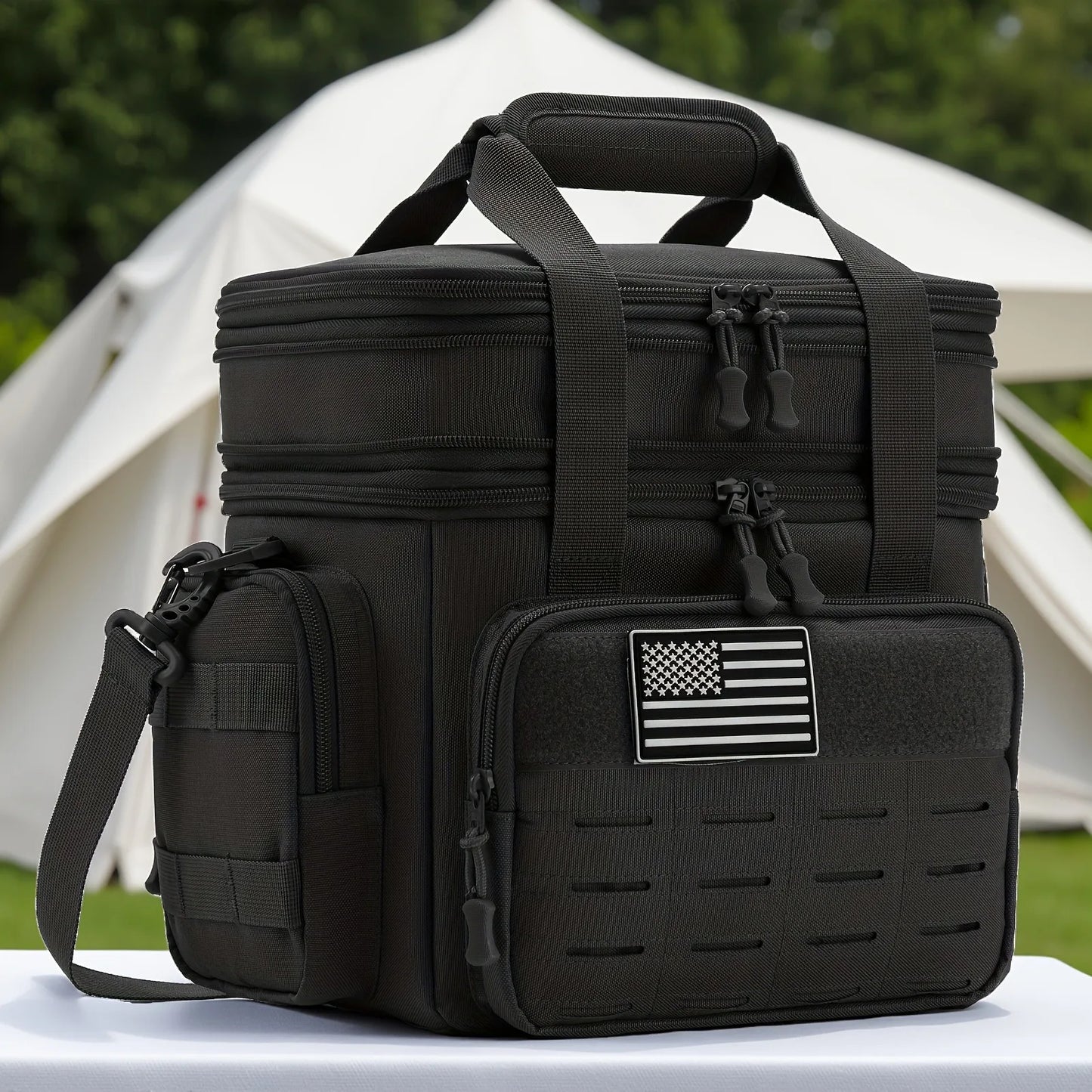 ReFire Gear Expandable Tactical Insulated Lunch Bag For Camping