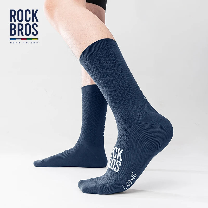 Rockbros Road To Sky Cycling Socks Breathable Shock Absorbing Design