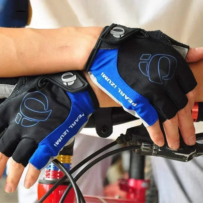 Half Finger Gel Cycling Gloves For Road And Mountain Bikes