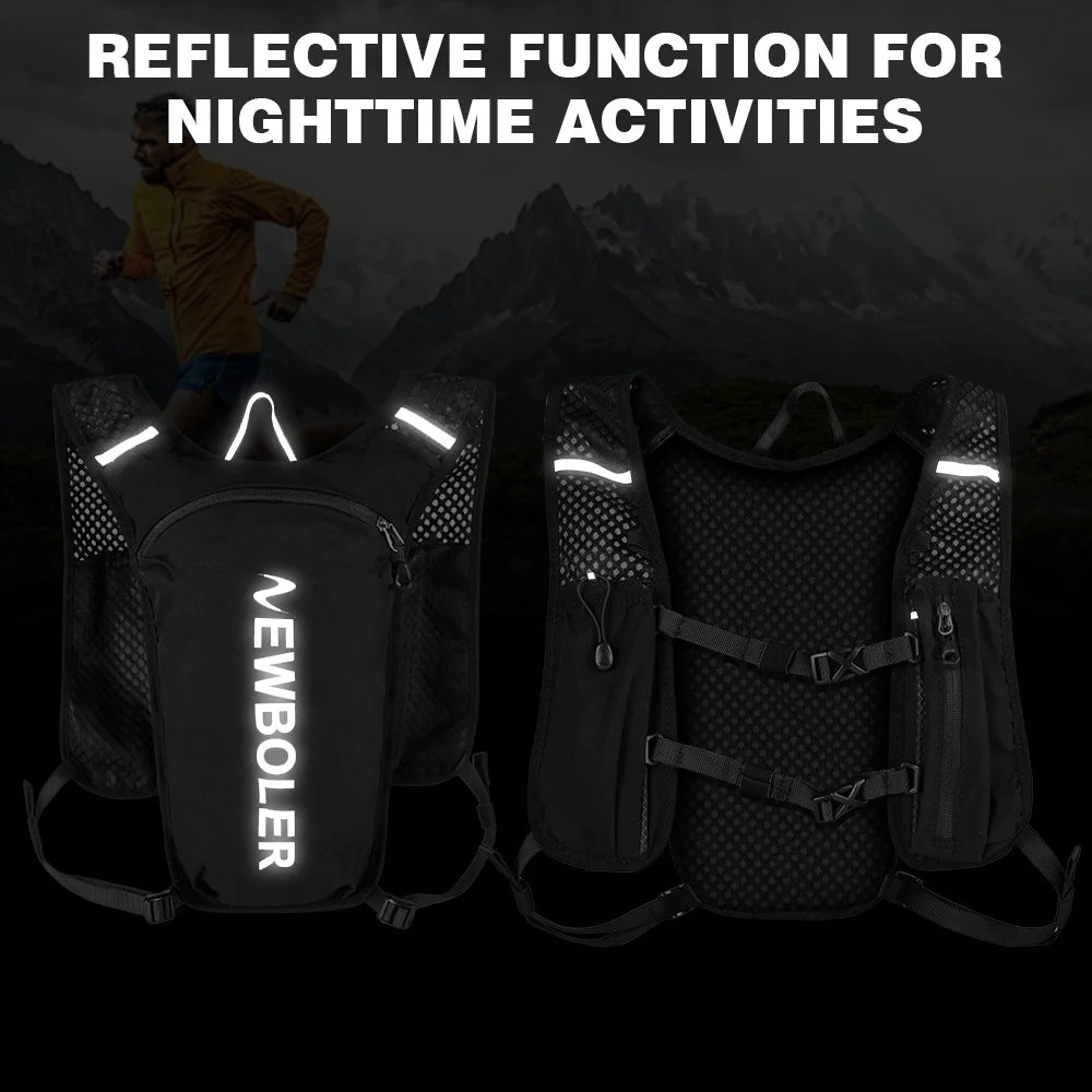 Newboler Ultra Lightweight Trail Running Hydration Vest Backpack