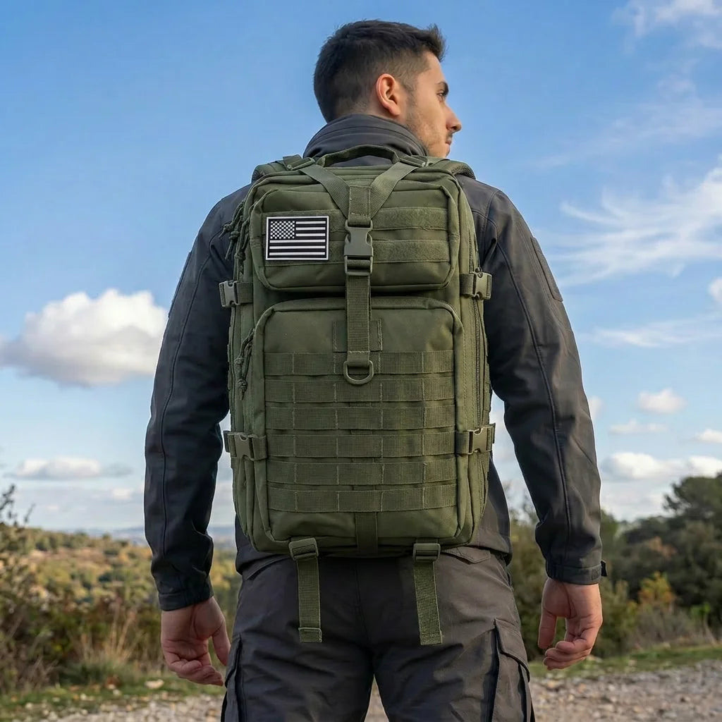 ReFire Gear Tactical Molle Hiking Backpack Camping Mountaineering Rucksack