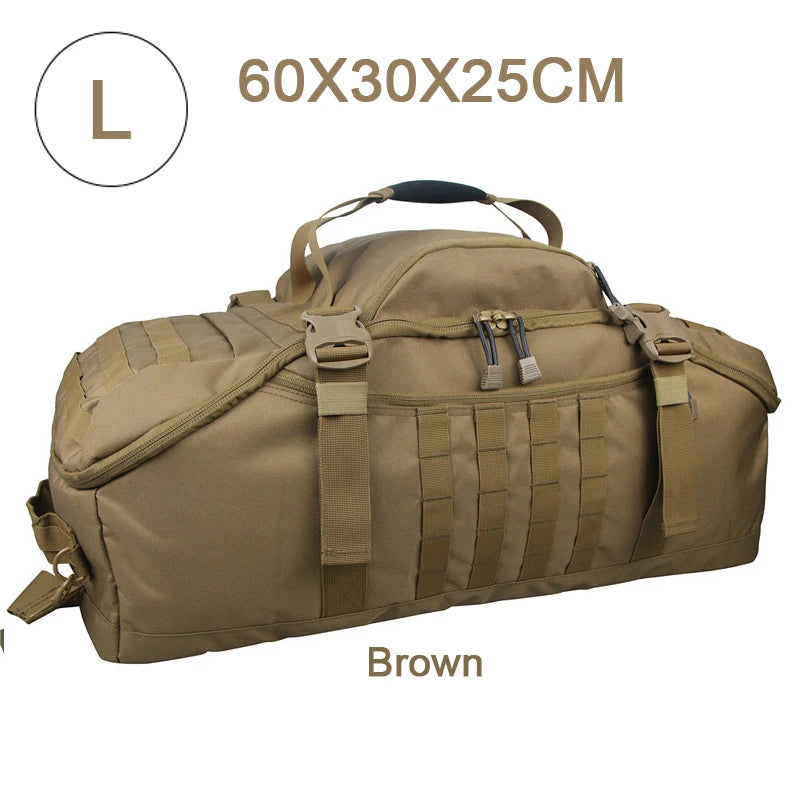 LQARMY Tactical Molle Backpack For Outdoor Travel Hiking And Camping