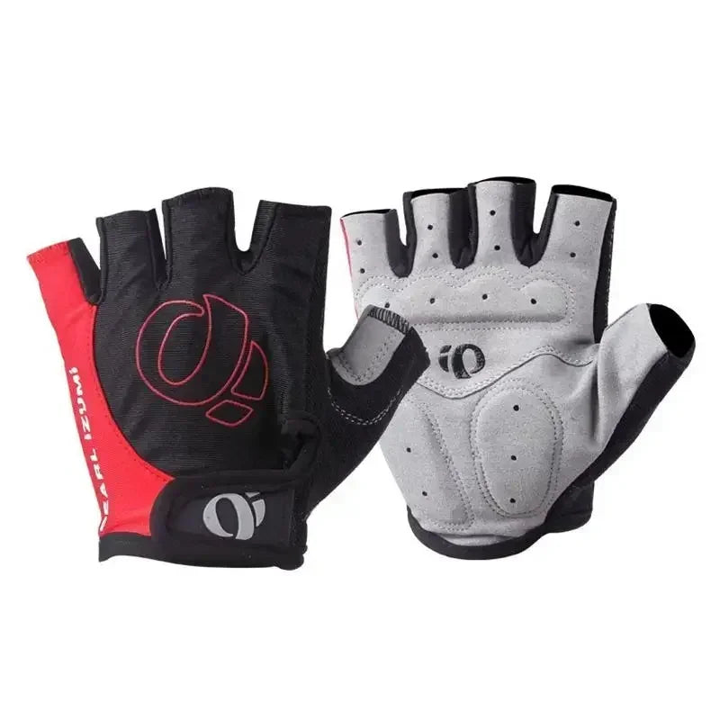 Half Finger Gel Cycling Gloves For Road And Mountain Bikes