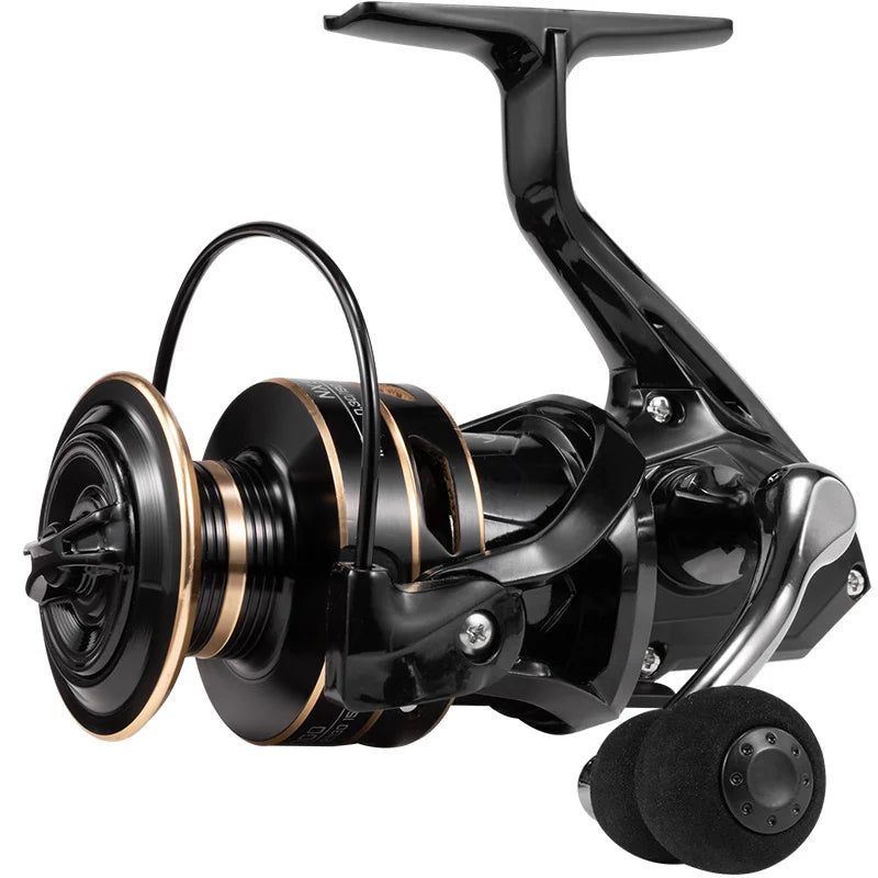 J-Barzillai High Speed Spinning Fishing Reel With Metal Spool