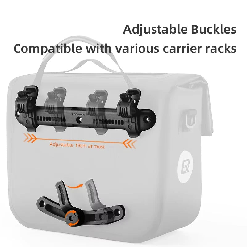 Rockbros Foldable Waterproof Bicycle Rear Bag For Mountain Biking