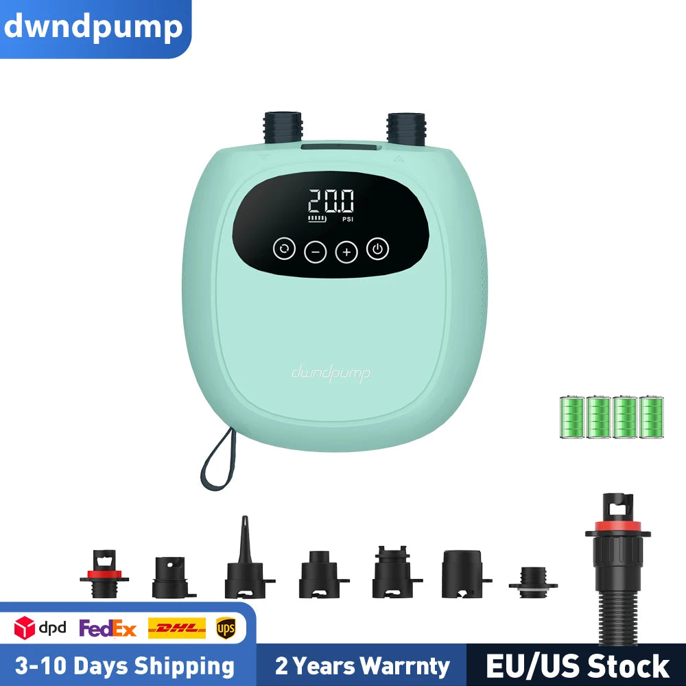 Dwndpump Rechargeable Sup Pump For Stand Up Paddle Boards