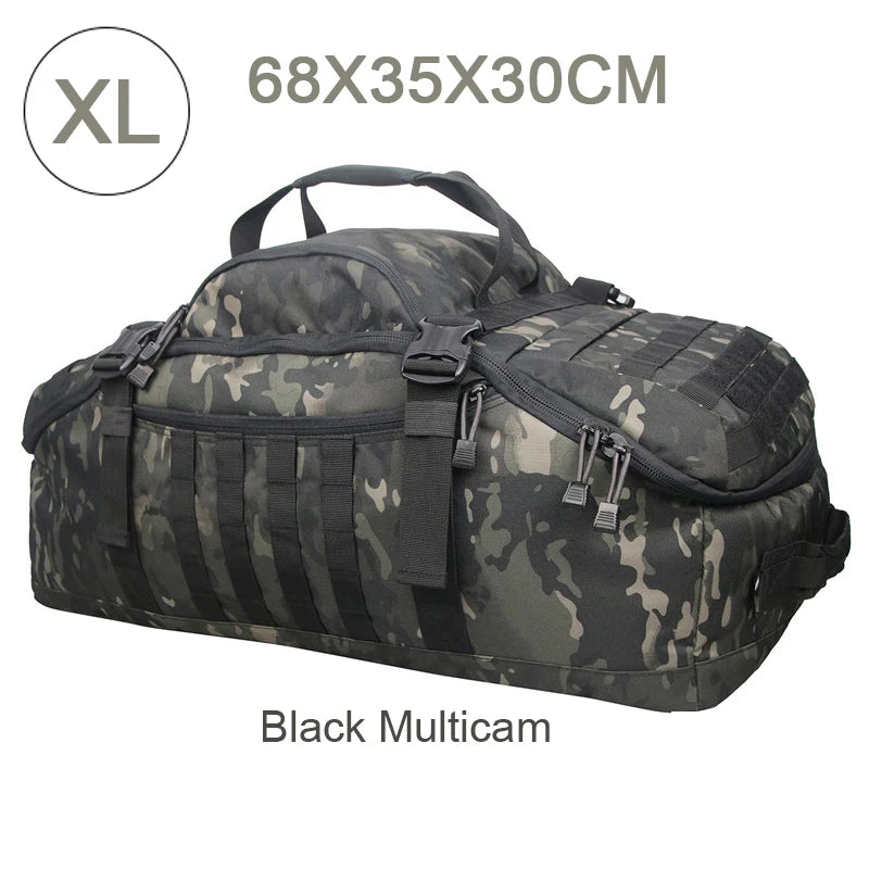 LQARMY Tactical Molle Backpack For Outdoor Travel Hiking And Camping