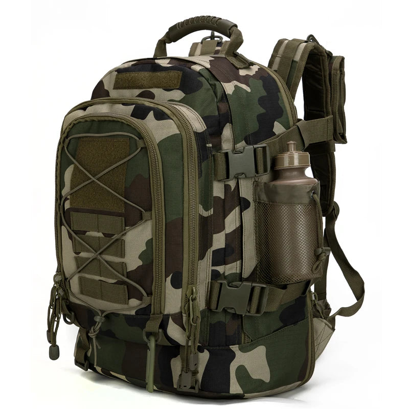 LQARMY Tactical Molle Backpack For Hiking Camping And Travel