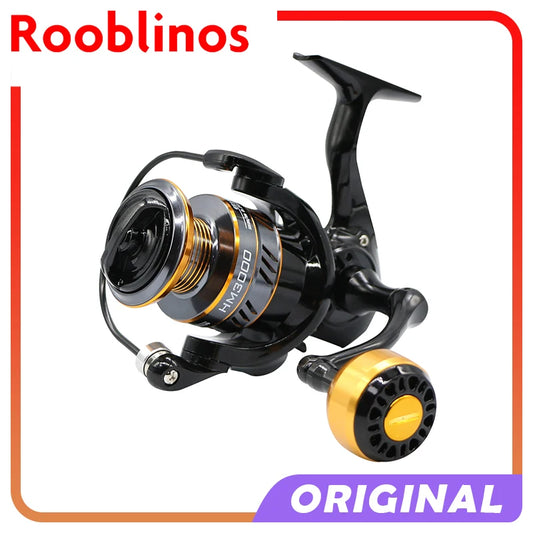 Rooblinos High Speed Spinning Fishing Reel With Metal Drag System