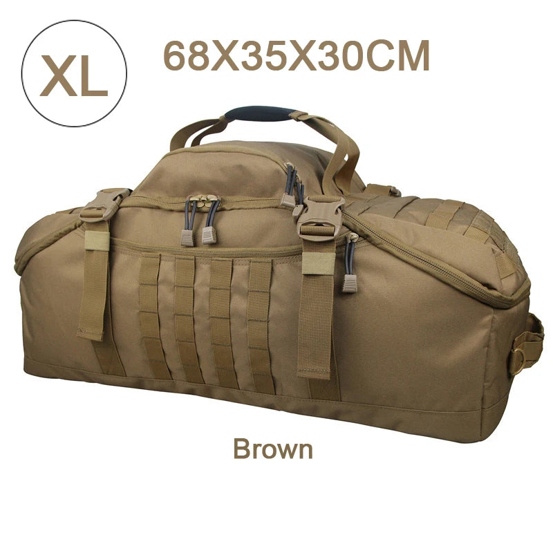 LQARMY Tactical Molle Backpack For Outdoor Travel Hiking And Camping