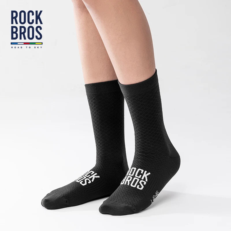 Rockbros Road To Sky Cycling Socks Breathable Shock Absorbing Design