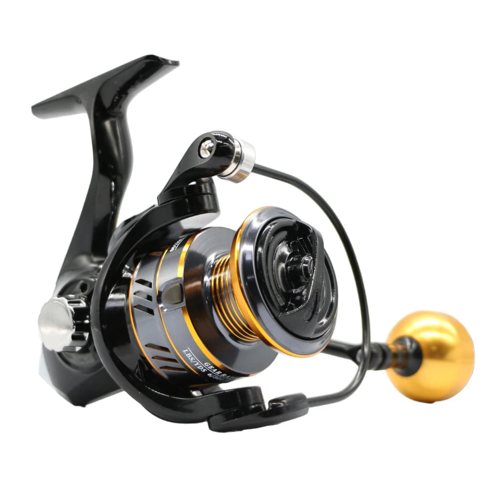 Rooblinos High Speed Spinning Fishing Reel With Metal Drag System