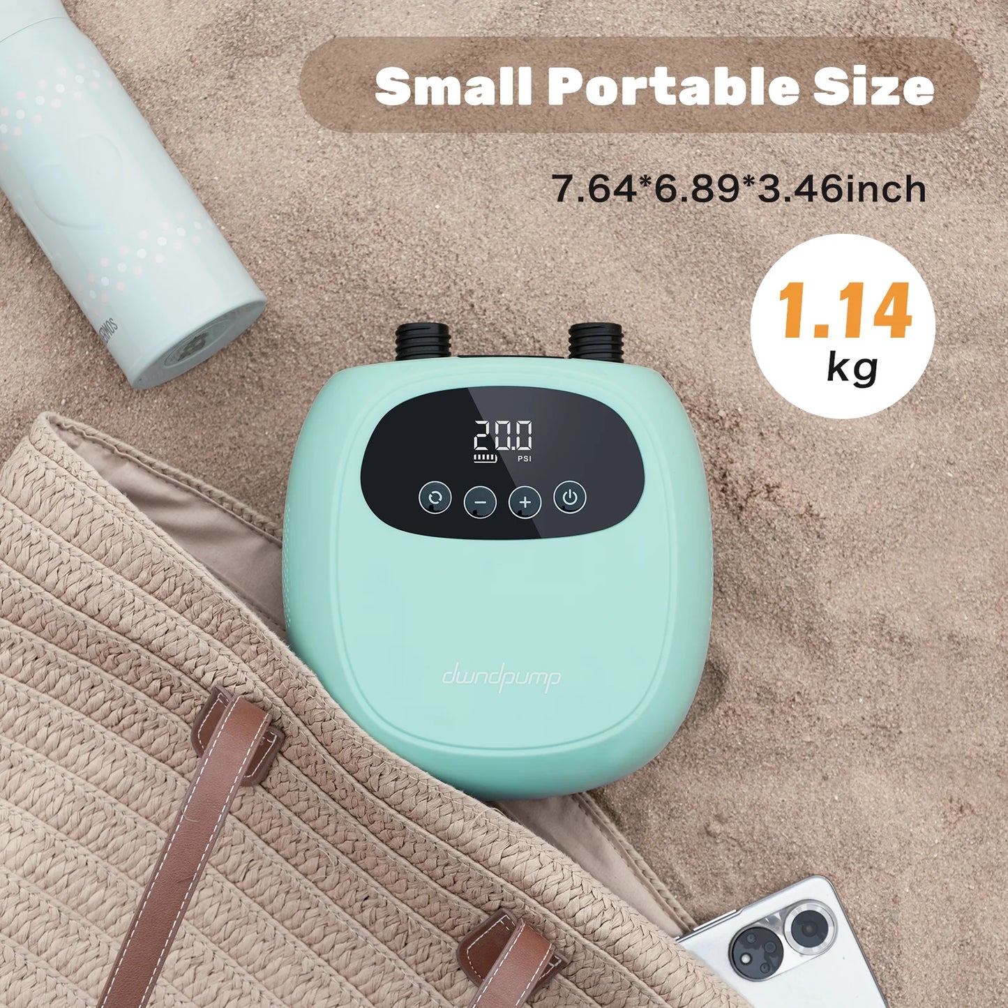 Dwndpump Rechargeable Sup Pump For Stand Up Paddle Boards