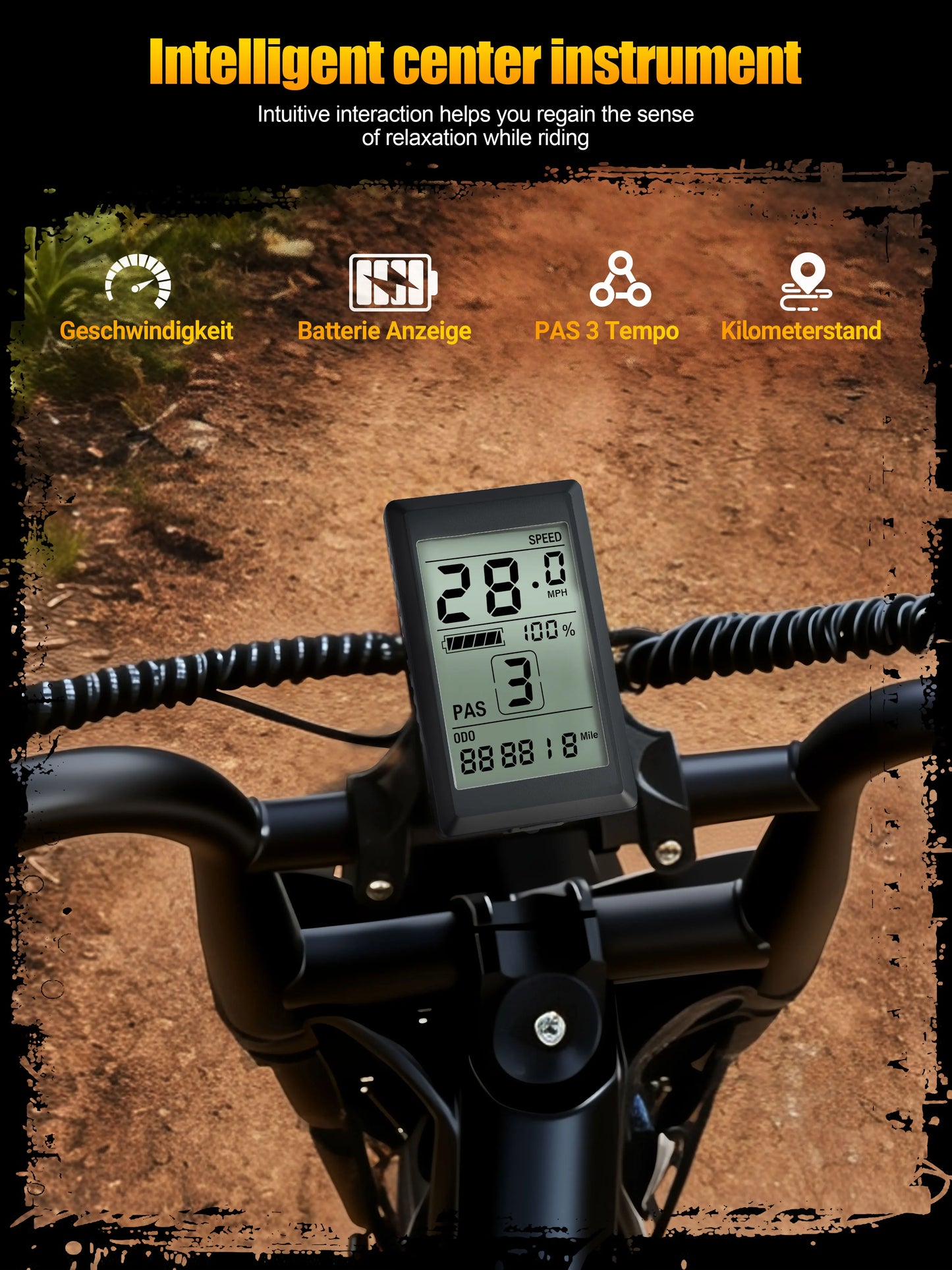 Eskute V100 Electric Dirt Bike 48V Dual Suspension E Bike